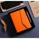Specially available for business meetings, with a magnetic clasp, a tri-fold notepad gift set, and an A5 hardcover loose-leaf notebook. Cross-border product.