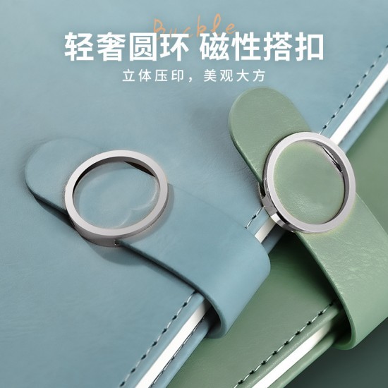 June 1, 2022, Student Business Notebooks, Simple A5 Leather Cover, Work and Meeting Notepads