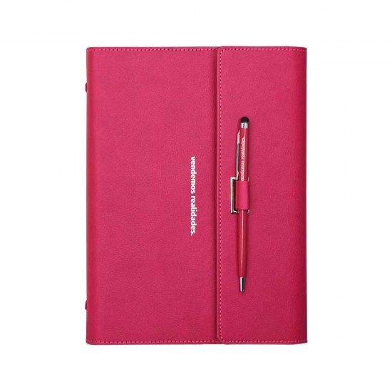 New A5 tri-fold loose-leaf notebook from the original manufacturer. Exquisite business gift box set with custom notebooks