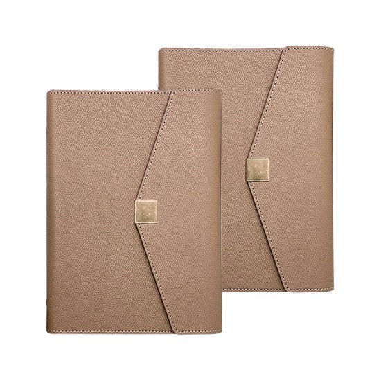 High-quality A5 loose-leaf notebooks with detachable and printable logos, A6 business work notebooks