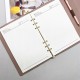 High-quality A5 loose-leaf notebooks with detachable and printable logos, A6 business work notebooks