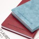Factory-made A5 notebook set with pen and mounting, pure white offset paper, inner pages with customizable logos and magnetic attachments.