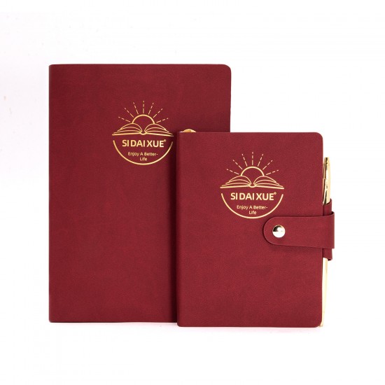 Cross-border notebook sets. Travel notebook with kraft paper inner pages, custom retro notebook with color prints Cross-border notebook sets. Travel notebook with kraft paper inner pages, custom retro notebook with color prints