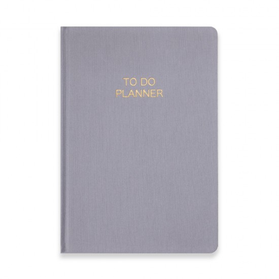 Business notebook with business card pocket on the cover, elastic pen holder, and acid-free paper with printed inner pages